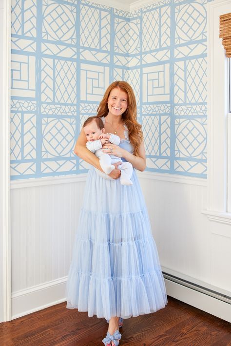 Hill House Nap Dress, Mackenzie Horan, Disney Attire, Design Darling, Blue Tulle, Dress Silhouette, House On A Hill, Photoshoot Outfits, Family Outfits