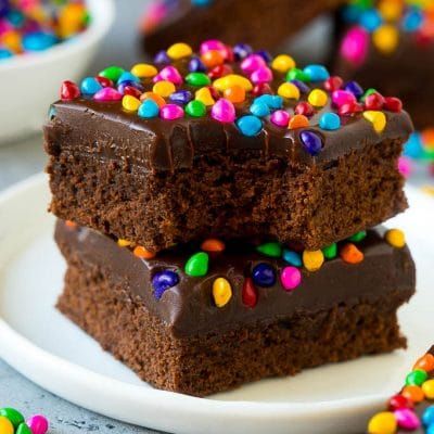 Fudge Topping, Chocolate Fudge Topping, Cosmic Brownies, Cocoa Brownies, Chocolate Ganache Frosting, Ganache Frosting, Chewy Brownies, Brownie Toppings, Homemade Brownies