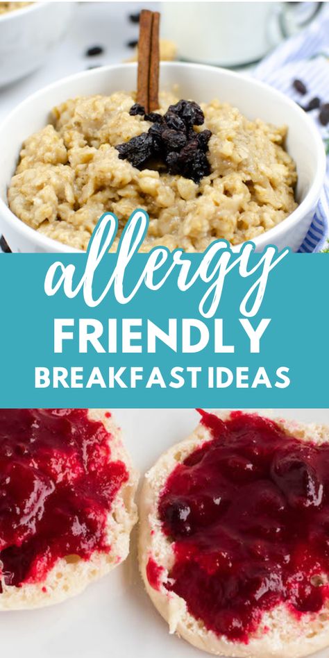 Allergy Friendly Breakfast, Nut Free Breakfast, Weekend Brunch Recipes, Common Food Allergies, Healthy Waffles, Gluten Free Scones, Ideas For Breakfast, Allergen Free Recipes, Healthy Breakfast Bowls