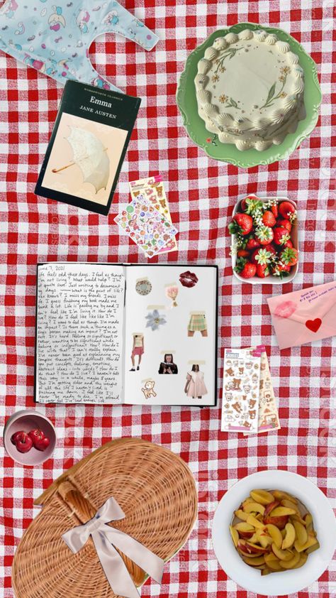 Picnic Layout, Picnic Collage, Collage Scrapbook Layouts, Retro Picnic, Summer Moodboard, Missing My Friend, Magazine Shoot, Book Maker, Collage Scrapbook