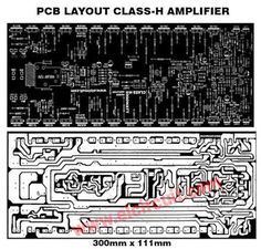 PCB Layout powerful Class-H Amplifier 2000W download PDF at website elcircuit. #classHamplifier #classH #classHamp #highpoweramp #1kWamplifier #2kW #2000W Power Amplifier Circuit Diagram, Crown Amplifier, Amplifier Circuit Diagram, Diagram Ideas, Diy Audio Projects, Hifi Amplifier, Circuit Board Design, Diy Amplifier, Subwoofer Amplifier