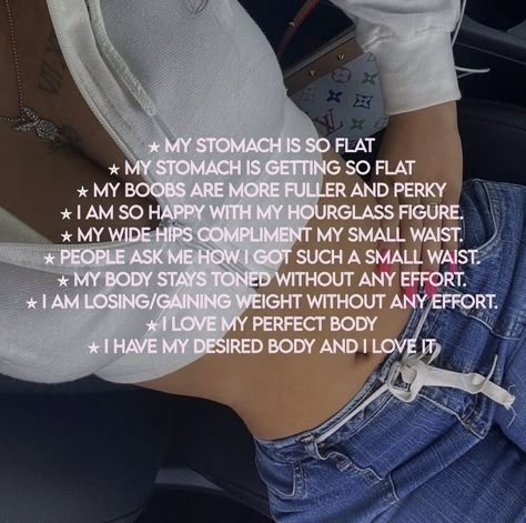 Body Affirmations, Subliminal Results, Subliminal Affirmations, Beauty Affirmations, Manifest Affirmations, Wider Hips, Girl Best Friend, Manifesting Affirmations, Free To Be Me