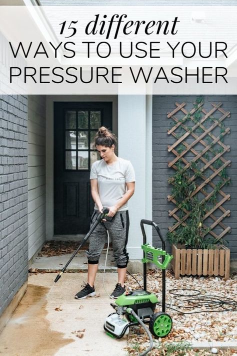 Pressure Washing Tips, Pressure Washer Tips, Pressure Washing Business, Best Pressure Washer, Home Maintenance Checklist, Blogger Home, Lawn Tools, Diy Renovation, Wooden Decks