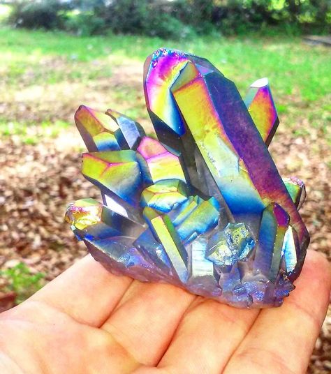 Flash Sale Large Titanium Aura Quartz Cluster My favorite piece in my collection On sale now for only $62.00 Just comment SOLD below to claim #crystals #quartz #aura #gems #love #peace #sale #amethyst #purple #hippie #selenite"#titaniumquartz #auraquartz #sale #gypsy #minerals #beautiful by thirdeyecrystals Space Comic, Purple Aura Quartz, Comfort Things, Titanium Aura Quartz, Aura Quartz Cluster, Rainbow Aura Quartz, Aura Quartz Crystal, Secret Space, Stone Ornaments