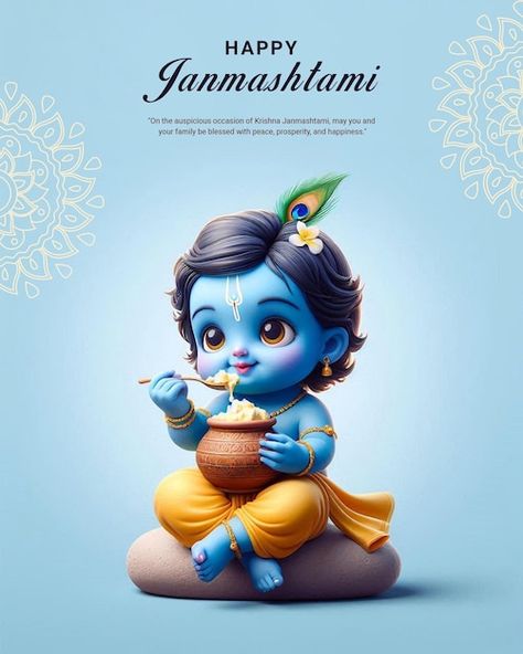 Creative Happy Krishna janmashtami banner design template Janmashtami Banner, Krishna Birth, Happy Janmashtami Image, Janmashtami Photos, Janmashtami Images, Krishna Birthday, Happy Krishna Janmashtami, Happy Krishna, Janmashtami Wishes