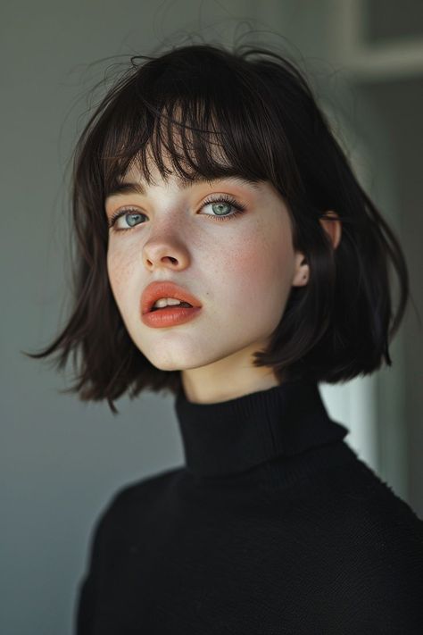 Transform your thick hair with 27 bob hairstyles into a dreamy, light cascade that feels as good as it looks. Womans Hair, Straight Bob Haircut, Asymmetrical Bob Haircuts, Haircut For Square Face, Best Bob Haircuts, Bob Haircut For Fine Hair, Round Face Haircuts, Bob Haircuts For Women, Haircut For Thick Hair