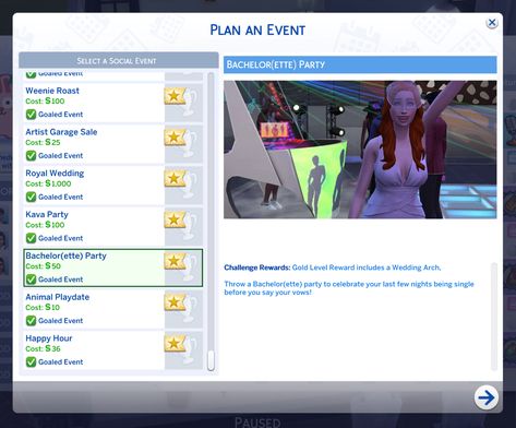 Bachelor(ette) Party Event Sims 4 Bachelorette Party, Storyline Ideas, Kerbal Space Program, Play Sims 4, The Sims 4 Packs, Play Sims, Wedding Stories, Sims 4 Gameplay, Sims Four