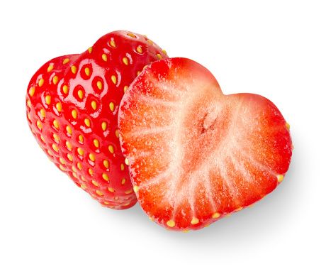 Benefits Of Berries, Heart Shaped Food, Strawberry Tea, Food Shapes, Poke Cake Recipes, Balanced Breakfast, Strawberry Plants, Strawberry Fruit, Strawberry Cheesecake