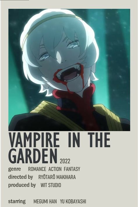 A Vampire In The Garden, The Vampire In The Garden, Vampire Manhwa Recommendations, Vampire In The Garden Anime, Vampire In The Garden, Vampire Animes, Manga Vampire, Vampires Anime, Vampire Manga