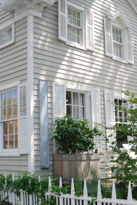 gray house white shutters - Yahoo Image Search Results Swamp House, Best Exterior House Paint, Window Shutters Exterior, Colors For House, Paint Colors For House, Tan House, White Shutters, Best Exterior Paint, House Paint Color Combination