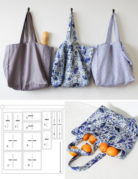 24 Best Tote Bag Sewing Patterns (12 FREE PDFs!) Simple Bag Sewing Pattern Free, Free Fabric Bag Patterns, Reusable Bag Sewing Pattern, Easy Bag Sewing Pattern Free, Small Easy Sewing Projects For Beginners, Lined Tote Bag Pattern Free, Easy Sewing Patterns Free Templates, Flat Bottom Tote Bag Pattern, Sewing Tote Bags Pattern Free