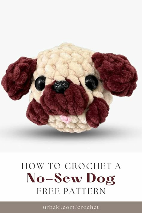 Crocheting can bring joy not only to us but also to the people (and pets!) around us. If you're a fan of quick and adorable crochet projects, the No-Sew Dog by My_universe64 is the perfect project for you! This tutorial walks us through creating a cute puppy without the need for complicated assembly or sewing. It’s the ideal project for anyone who loves amigurumi but doesn’t want to deal with the hassle of stitching parts together at the end... Dog Crochet, Crochet Dog Patterns, Pink Puppy, Adorable Crochet, Crochet Dog, Cute Puppy, No Sew, Dog Pattern, Amigurumi Free