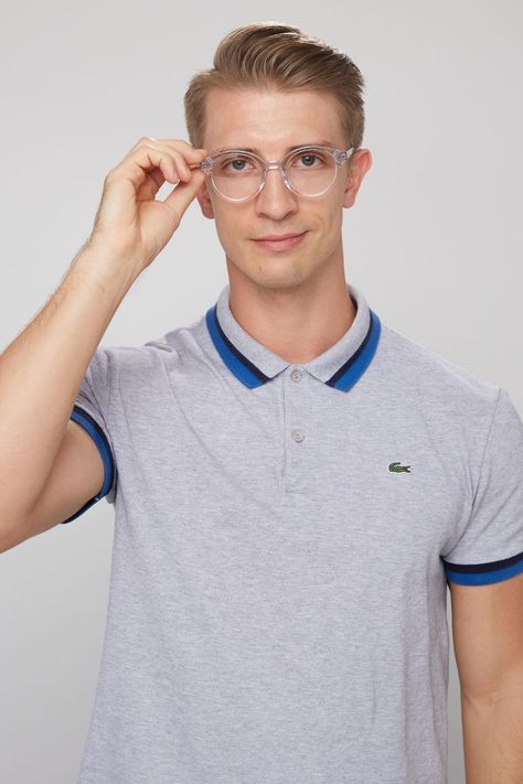 Find clear glasses and sunglasses online for men at Yesglasses. Browse our clear frame collection and find the style that's right for you! Shop by Clear Frames: https://www.yesglasses.com/collections/clear-frame-glasses Clear Frame Glasses Men, Clear Glasses Frames, Hipster Looks, Hipster Style, Glasses For Men, Clear Glasses, Clear Frames, Stylish Glasses, Frame Collection