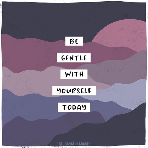 Be gentle with you.💜 . Happy self care Saturday! I hope you find some time to rest today. Be gentle with yourself.🥰 . #selfcare #selfcaresaturday #takecareofyourself #takecareofyou #begentle #begentlewithyourself #ladybluebottle Gentle To Yourself, Self Care Saturday, Vision Board Project, Gentle With Yourself, Time To Rest, Be Gentle With Yourself, Group Therapy, Be Gentle, Take Care Of Yourself