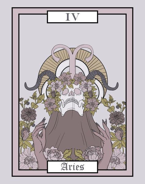 Aries Tarot Card, Aries Dates, Leo Tarot, Tarot Zodiac, Aries Tarot, The Lovers Tarot Card, The Lovers Tarot, Aries Tattoo, Zodiac Designs