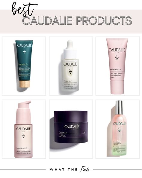 Caudalie is one of the best French skincare brands on the market! Discover the best Caudalie products to try by clicking this image. luxury skincare brand, best skincare brand, which caudalie products should I buy, French skincare, French beauty Best Caudalie Products, Uk Vibes, Best Korean Eye Cream, Mua Tips, Caudalie Skincare, Best Korean Moisturizer, Pharmacy Products, Luxury Skincare Brands, Skincare Sale