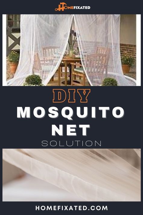 It's mosquito season and that means you need a mosquito solution. Try this DIY solution mosquito net. Diy Mosquito Net, Mosquito Net Diy, Apartment Deck, Best Mosquito Repellent, Fly Zapper, Diy Magnets, Steak Dinner, Mosquito Net, Mosquito Repellent