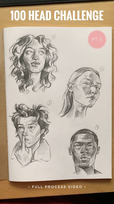 Anais Gonzalez, Head Challenge, Sketchbook Art, Sketchbook Art Inspiration, Art Sketchbook, Sketch Book, Art Inspiration, The 100, Drawings