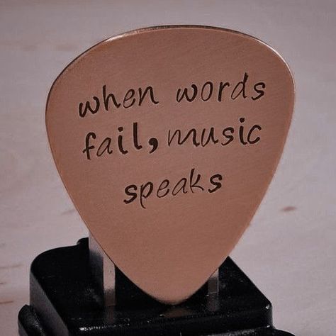 When Words Fail Music Speaks, When Words Fail, Not Musik, Colleen Hoover Books, Maybe Someday, I'm With The Band, Music Aesthetic, Colleen Hoover, Guitar Picks