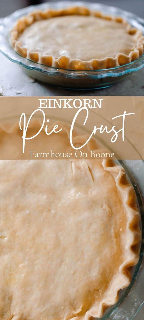 Einkorn Carrot Cake Recipe, Vegan Einkorn Recipes, Einkorn Apple Pie, Einkorn Pie Crust Recipe, Einkorn Desserts, Einkorn Pie Crust, Einkorn Pasta, Einkorn Sourdough, Ancient Grains Recipes