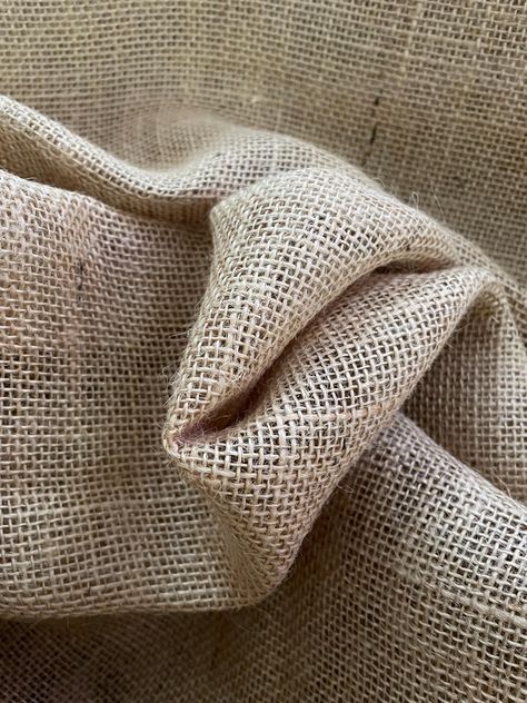 60" wide Jute Burlap Fabric by the yard.  100% Jute.  The quantity in your cart represents the number of continuous yards.   The color is a little darker and deeper in person than on screen.  If you would like to purchase a sample swatch to check color before placing a yardage order, it can be done so here:  https://www.etsy.com/listing/1840856908/burlap-fabric-swatch Jute Fabric, Palm Bay, Burlap Fabric, Fabric Swatch, Fabric Swatches, Fabric By The Yard, 21st Century, Fabric Color, Burlap