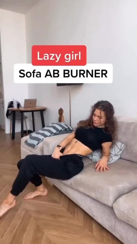 Who said you need to hit the gym for a toned core? Introducing the 'Lazy Girl Sofa Ab Burner' – a set of effective ab exercises designed for those comfy couch moments. Perfect for those laid-back days but still dreaming of a stronger core. Pin this video to your Pinterest and get those abs burning without leaving your living room! Ab Burner, Lazy Girl Workout, Tummy Workout, Full Body Workouts, Workout Without Gym, Easy Yoga Workouts, Lazy Girl, روتين العناية بالبشرة, Trening Abs