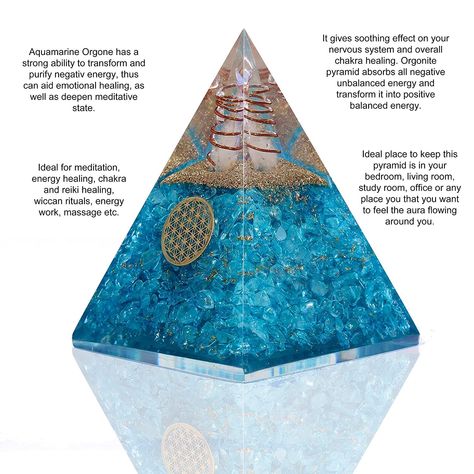 Positive Energy Decor, Pyramid Of Success, Crystal Technology, Anti Possession Tattoo, Diy E Liquid, Flower Of Life Symbol, Diy Home Interior, Diy Interior Decor, Orgone Pyramid