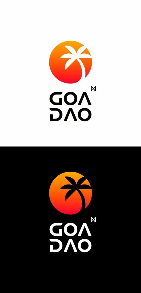 Goa Logo, Palm Tree Icon, Idea Logo, Goa India, Social Media Design Graphics, Ecosystem, Goa, Social Media Design, Creative Design