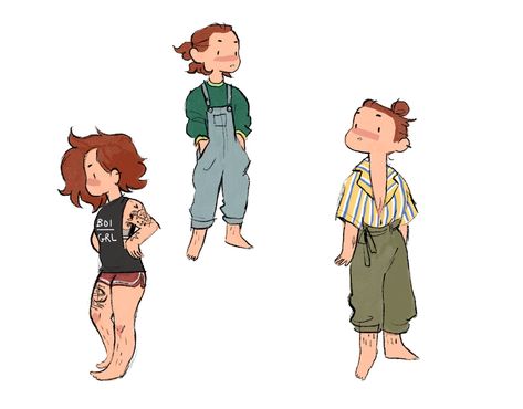 Noelle Stevenson on Twitter: "Summer lockdown loox… " Last Summer Animation, Nate Stevenson Art, Nd Stevenson Art, Cartoon Clothes Drawing, Summer Clothes Drawing, Nate Stevenson, Non Binary Character Art, Nd Stevenson, Noelle Stevenson