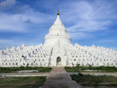 Mandalay Pagoda, Hsinbyume Pagoda, Myanmar Pagoda, Facebook Cover Photos Love, Travelling Ideas, Just Friends Quotes, Biker Photography, Myanmar Travel, Amazing Places On Earth