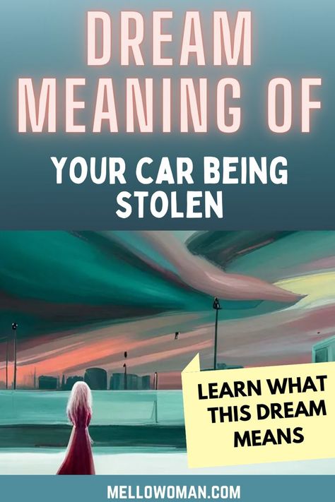 Have you ever dreamt about you car being stolen? It's definitely a bit unsettling. Learn the spiritual meaning of this dream in this post. Dreams are full of symbolism and messages from the depths of our mind! Interpreting them is a fascinating process. Dream Meaning, Dream Symbols, Dream Meanings, Carl Jung, Spiritual Meaning, Have You Ever, Dreaming Of You, Meant To Be, Spirituality