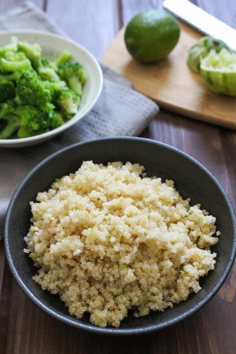 Coconut Lime Quinoa, Slow Cooker Quinoa, Quinoa Chickpea Salad, Inflammation Diet Recipes, Coconut Quinoa, Quinoa Dishes, Lime Quinoa, Inflammation Diet, Cooking Homemade