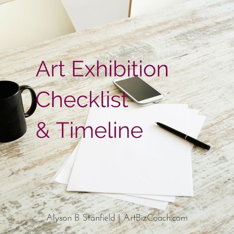 Art Exhibition Checklist and Timeline to Customize To Do App, Exhibition Plan, Exhibit Ideas, Art Biz, Painting Competition, Art Exhibits, Brain Cells, Open Art, Photography Exhibition