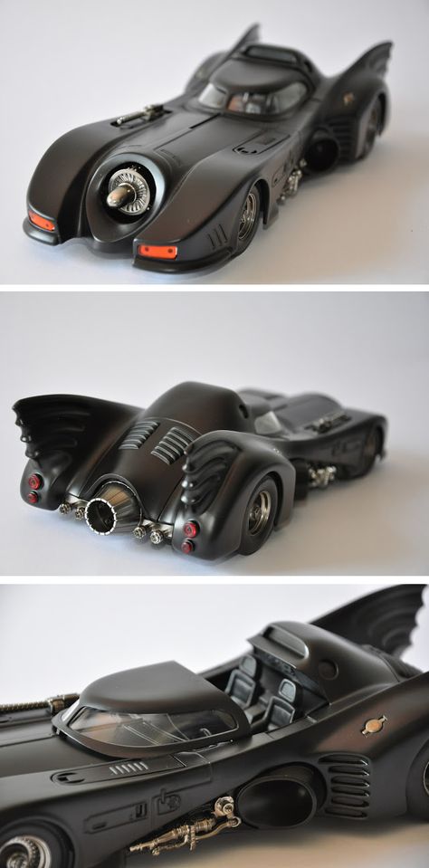 Hot Wheels 1:18 1989 Batmobile > via erictoys.blogspot - I used to have the small version of this when I was a kid 1989 Batmobile, Michael Jackson Painting, All Batmans, Michael Jackson, Model Kit, Toy Collection, Cute Pictures, Tattoo Ideas, Sports Car