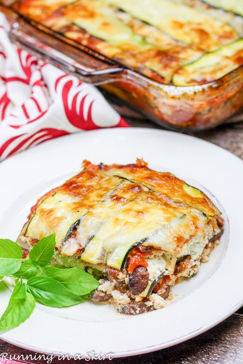 Cheese Stuffed Zucchini, Vegetarian Zucchini Lasagna, Lasagna With Zucchini, Healthy Lasagna Recipes, Zucchini Lasagna Recipe, Lasagna With Zucchini Noodles, Veggie Lasagna, Vegetarian Lasagna, Vegetable Lasagna