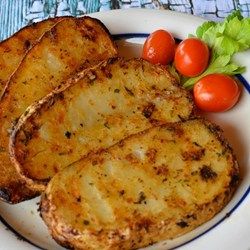 Grilled Baked Potatoes, Griddle Recipes, Baked Potato Recipes, Potato Side Dishes, Baked Potatoes, Potato Dishes, Side Recipes, Grilled Vegetables, Grilled Meat