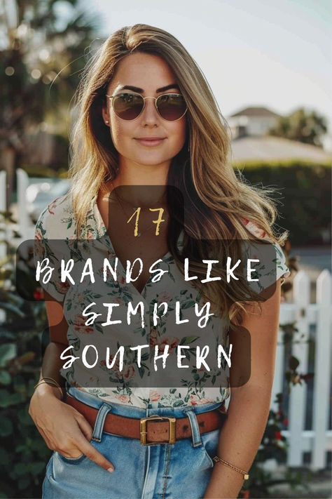 Love Simply Southern? Discover 17 brands that offer preppy and Southern-inspired styles just like Simply Southern. Click to explore! 👗✨ #PreppyFashion #SouthernStyle #SimplySouthern #FashionInspo #CasualChic Southern Outfits Classy, Southern Belle Style Outfits, Southern Fashion Summer, Simply Southern Aesthetic, Southern Preppy Outfits, Simply Southern Backpacks, Simply Southern Shirts Aesthetic, Southern Preppy Style, Cute Simply Southern Shirts