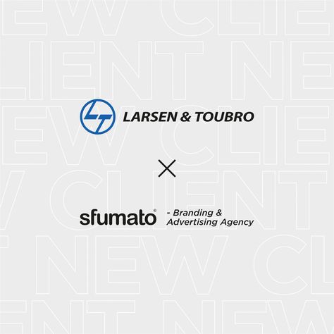 We are thrilled to announce that Sfumato has been appointed as the new design partner for Larsen & Toubro (L&T)'s well established b2b marketplace L&T Sufin, following a rigorous and highly competitive pitch process. We are excited to showcase the world-class work we will be delivering for this iconic Indian brand and look forward to a fruitful partnership. Brand Partnerships Design, Partnership Poster Design, Partnership Announcement Design, Partnership Announcement, Collaboration Poster, Pubmat Ideas, Poster Reference, Announcement Design, Brand Collaboration