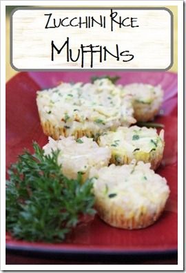 Fun Recipe--Use leftover cooked rice and vegetables to make a portable, fun muffin  shaped side dish :: via Kitchen Stewardship Rice Muffins Recipe, Rice Muffins, Zucchini Rice, Healthy Starters, Flax Eggs, Pantry Challenge, Rice And Vegetables, Veggie Muffins, Leftover Rice