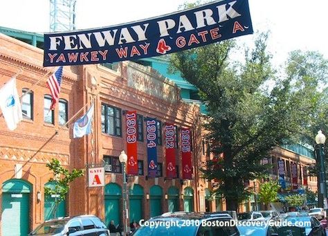 Fenway Park Area Travel Guide Boston Fenway Area, Baseball Park, Victory Garden, Fall Out 4, Fenway Park, Boston Sports, Fallout 4, Take Me Out, Music Venue