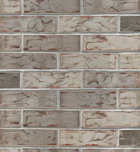 Castle Rock | Triangle Brick Gray Brick Exterior, Triangle Brick, Farmhouse Home Ideas, Brick Castle, Gray Brick, Exterior Materials, Louisiana Homes, Grey Brick, Brick Exterior