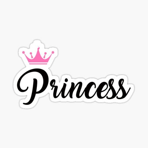 Millions of unique designs by independent artists. Find your thing. Princess Stickers Printable, Stickers Arabic, Sticker Board, Princess Printables, Princess Sticker, Bestest Friend Quotes, Butterfly Printable, Pop Stickers, Iphone Case Stickers