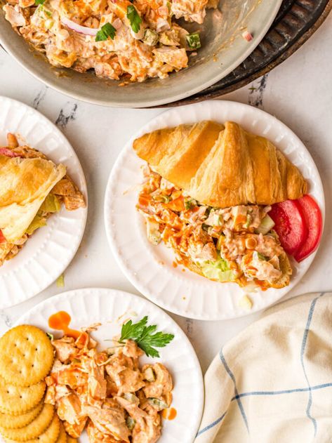 Cajun Chicken Salad Sandwich: A Spicy Twist for Summer Meals! - The Gingered Whisk Chicken Sandwich Filling, Easy Chicken Salad Recipe, Cajun Chicken Salad, Chicken Salad Sandwich Recipe, Cooking Onions, Chicken Salad Recipe Easy, Easy Chicken Salad, Quick Lunch Recipes, Easy Sandwich Recipes