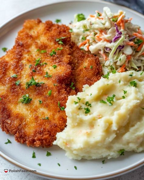 Polish Feast Breaded Pork Chops, Tender Pork Chops, National Dish, Pork Chop, Polish Recipes, Pork Chops, Treat Yourself, Poland, Dinner Recipes