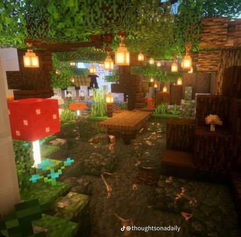 Aesthetic Minecraft Builds, Minecraft Garden, Minecraft Interior Design, Minecraft House Plans, Minecraft Cottage, Mc Builds, Cute Minecraft, Minecraft Room, Cute Minecraft Houses