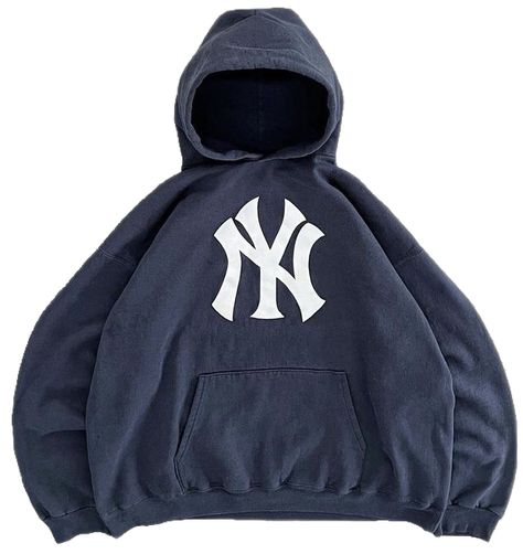 Navy Blue Hoodie, Fall Fits, Winter Fits, Blue Hoodie, Dream Clothes, New York Yankees, Hoodie Jacket, Everyday Outfits, Pretty Outfits