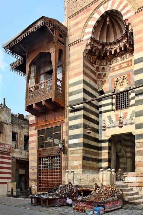 Ancient Egypt Architecture, Egypt Architecture, Old Cairo, Egyptian Architecture, Starověký Egypt, Old Egypt, Islamic Culture, Visit Egypt, Egypt Art