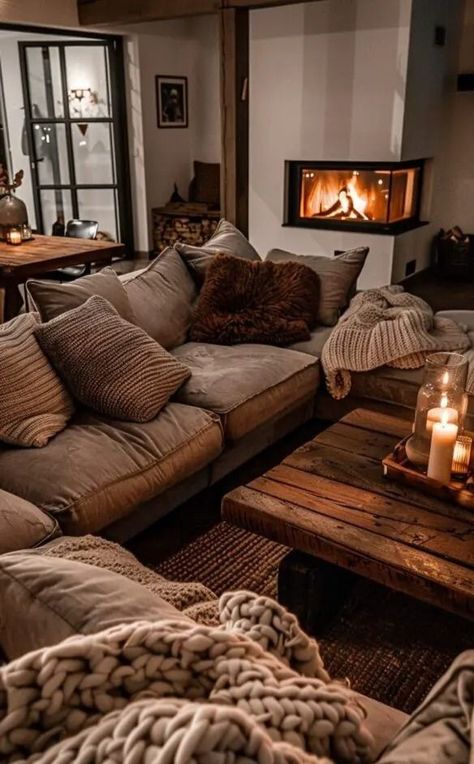 Living Room Setup Ideas, Room Setup Ideas, Cozy Living Room Warm, Large Lounge, Cozy Farmhouse Living Room, Cozy Living Room Design, Living Room Setup, Living Room Warm, Cosy Living Room