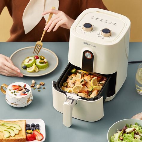 Air Fryer Machine, Cheap Air Fryer, Fryer Machine, Best Kitchen Appliances, Electric Deep Fryer, Deep Fryers, Appliances Design, Air Fryers, Kitchen Helper