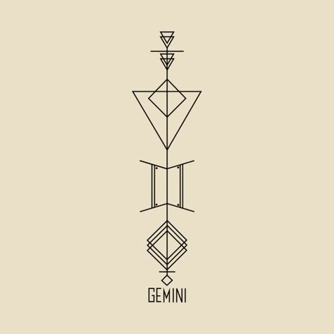 Gemini Chinese Tattoo, Geometric Gemini Tattoo, Tattoo Gemini, Gemini Design, Gemini Tattoos, Gemini Zodiac Tattoos, Gemini Tattoo Designs, Astrology Tattoo, Horoscope Tattoos